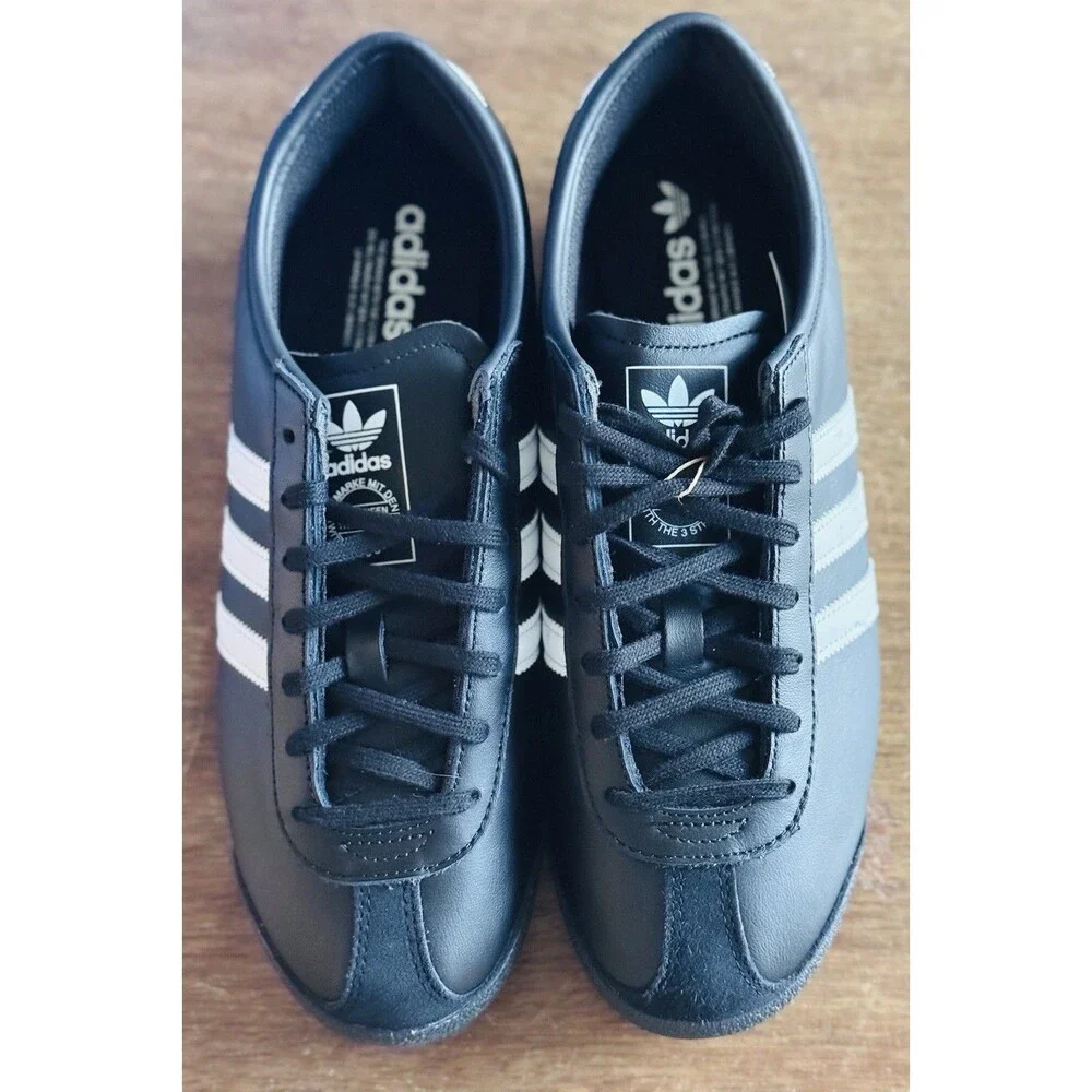 Men’s Size 9 adidas Italia 70s Core Black Cloud White Gum JS1324 NIB